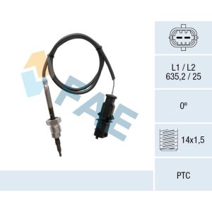 Abgastemperatursensor FAE 68061