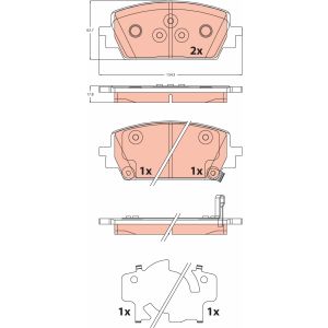 Jarrupala, levyjarru TRW GDB2463