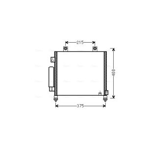 A/C-kondensor AVA COOLING SZA5120D