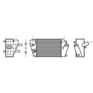 Intercooler AVA COOLING AIA4187