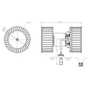 Ventilateur d'habitacle NRF 34264