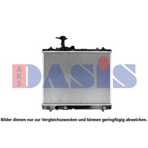 Radiador, arrefecimento do motor AKS DASIS 320063N