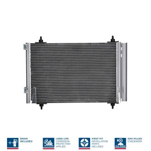 Condensator, airconditioning NISSENS 94826