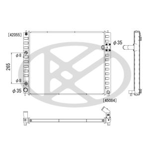 Raffreddatore motore KOYORAD PL022211
