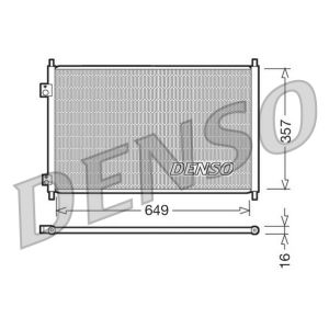 A/C-kondensor DENSO DCN40008