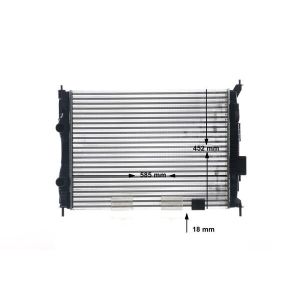 Arrefecedor do motor MAHLE CR 14 000S