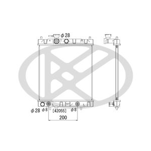 Raffreddatore motore KOYORAD PL020332