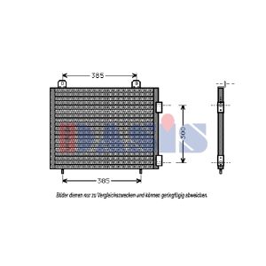 Kondensator, Klimaanlage AKS DASIS 372080N