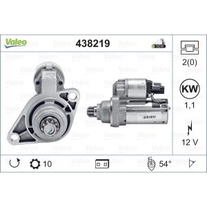 Starter VALEO 438219