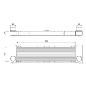 Intercooler VALEO 818807