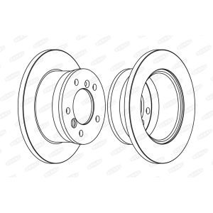 Bromsskiva BERAL BCR229A