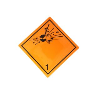 Placa de aviso/informação CARGOPARTS T074/T