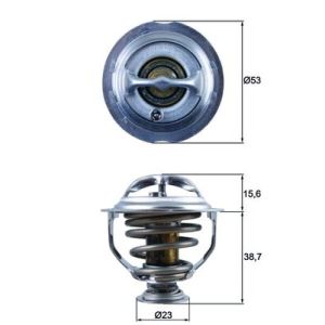 Thermostat (liquide de refroidissement) BEHR MAHLE TX 123 95D