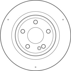 Disco de freno TRW DF6866