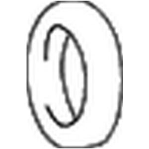 Rubberstrip, uitlaatsysteem BOSAL 255-873