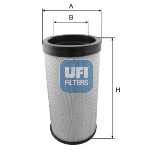 Filtro de ar UFI 27.530.00