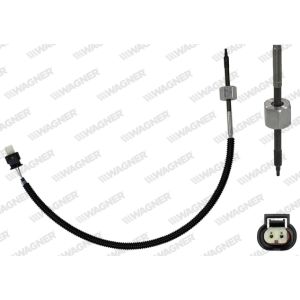 Sensor de temperatura dos gases de escape WAGNER ETP00075