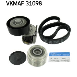 Set di cinghie Poly-V SKF VKMAF 31098