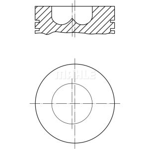 Mäntä MAHLE 439 14 00