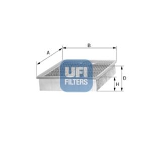 Filtro de ar UFI 30.040.00