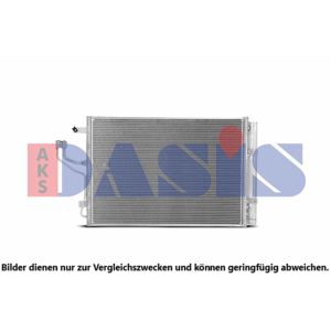 A/C-kondensor AKS DASIS 562093N