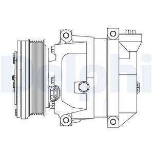 Klimakompressor DELPHI CS10095-12B1