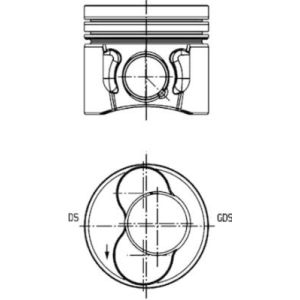 Pistão KOLBENSCHMIDT 40 422 620