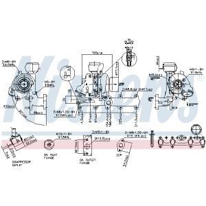 Supercharger, drukvulling NISSENS 93181