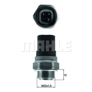 Interruptor de temperatura, ventilador de radiador MAHLE TSW 67