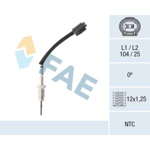 Abgastemperatursensor FAE 68601