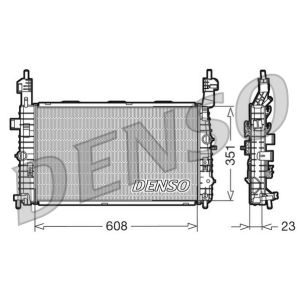Arrefecedor do motor DENSO DRM20093