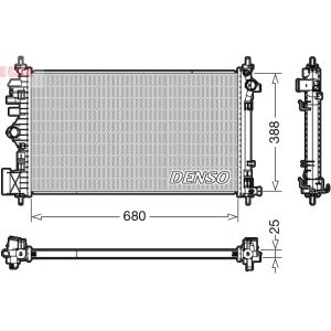 Radiateur moteur DENSO DRM20107