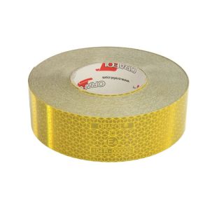 Bande d'avertissement/contour, réfléchissante, jaune, III-Gen, REFLEXITE CARGOPARTS CARGO-AM01