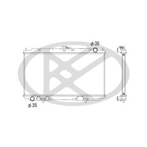 Raffreddatore motore KOYORAD PL021774R