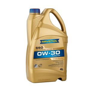 Huile moteur RAVENOL SSO 0W30 4L