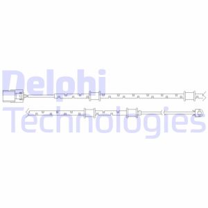 Codificatore, indicatore di usura dei freni DELPHI LZ0254