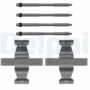 Kit de acessórios, pastilhas de travão DELPHI LX0782