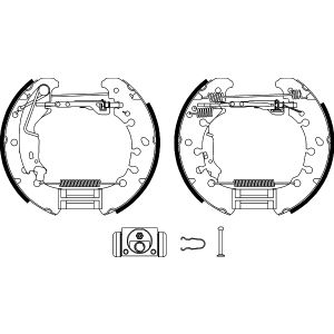 Jeu de mâchoires de frein Shoe Kit Pro TEXTAR 84061101