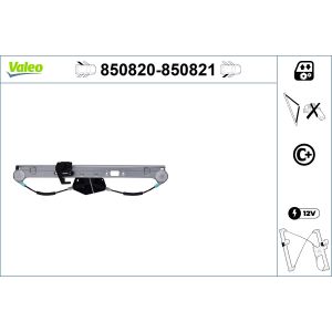 Elevalunas VALEO 850821