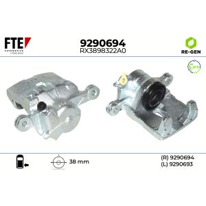Étrier de frein FTE 9290694