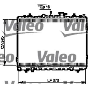 Arrefecedor do motor VALEO 735523