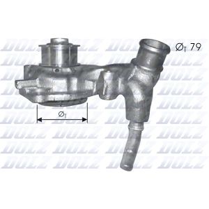 Kühlmittelpumpe DOLZ F166