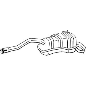 Takaäänenvaimennin BOSAL 148-213