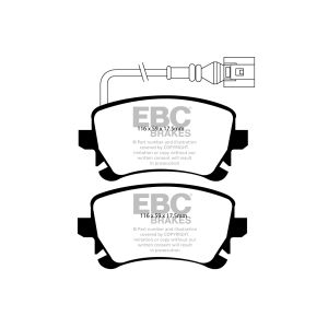 Bremsbelagsatz, Scheibenbremse EBC BRAKES DP41534R