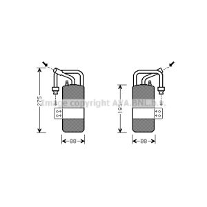 Trockner, Klimaanlage AVA COOLING FDD386 AVA