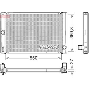 Arrefecedor do motor DENSO DRM50123
