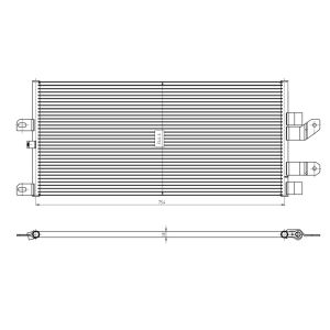 Verflüssiger, Klimaanlage NRF 350389