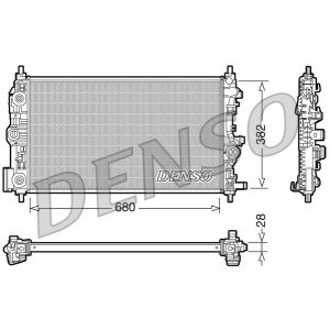 Radiador DENSO DRM20009