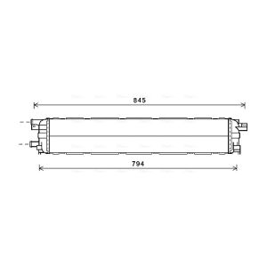 Arrefecedor do motor AVA COOLING AI2366