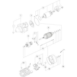 Starter LETRIKA MS 268